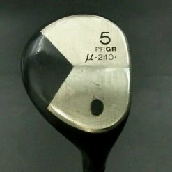 Japanese Vintage PRGR U-240i 5 Wood Senior Graphite Shaft PRGR Grip -MACTEC Golf Shop 1 926ec2be 0791 49ea a37f a2636d2c4277