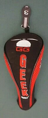 Geek Golf GG 3 Wood Head Cover 6 Geek Golf GG 3 Wood Head Cover - Image 4
