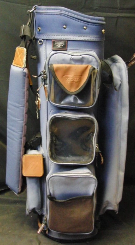 Vintage 6 Division Mizuno T-Zoid Tour Trolley Cart Golf Clubs Bag 4 Vintage 6 Division Mizuno T-Zoid Tour Trolley Cart Golf Clubs Bag - Image 2