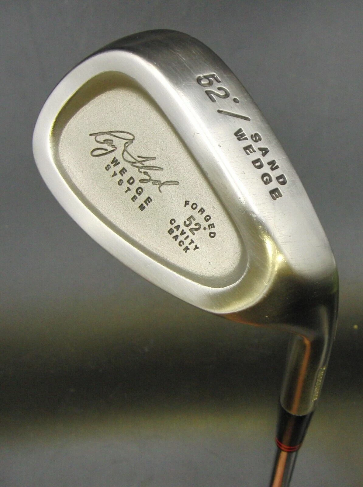 Bridgestone Ray Floyd Forged 52º Sand Wedge Regular Steel Swing Rite Grip 3 Bridgestone Ray Floyd Forged 52º Sand Wedge Regular Steel Swing Rite Grip