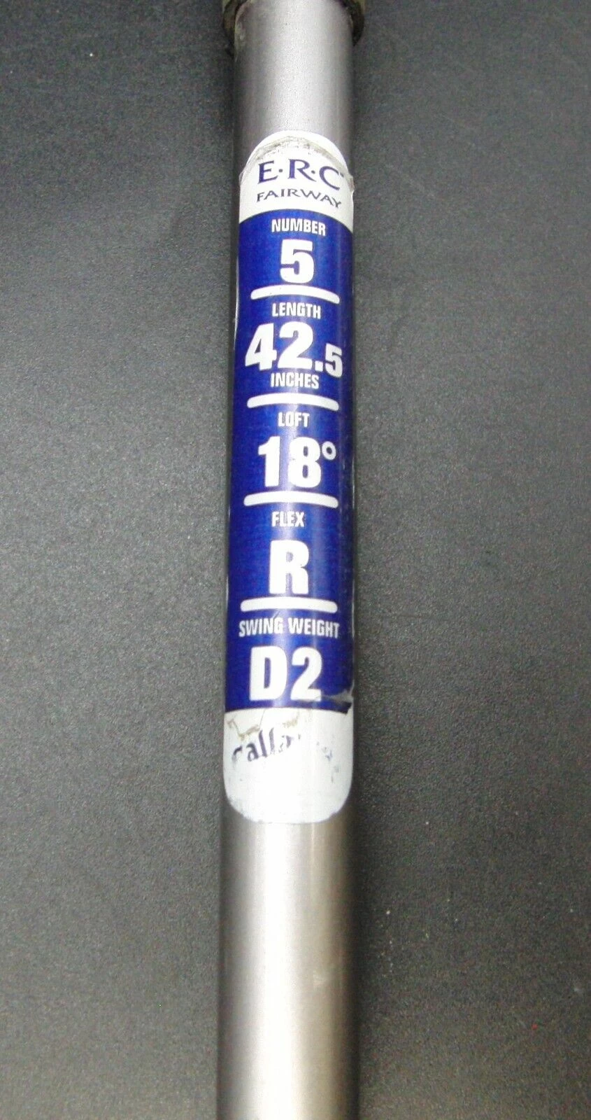 Refurbished Callaway E.R.C Big Bertha 5 Wood Regular Graphite Shaft NO1 Grip 9 Refurbished Callaway E.R.C Big Bertha 5 Wood Regular Graphite Shaft NO1 Grip - Image 7