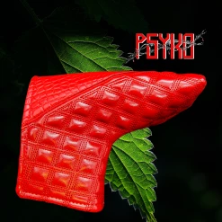 Luxury PSYKO GOLF Snake Skin & Quilted Embroidered PU Leather Putter Head Cover -MACTEC Golf Shop 32 0d4a4978 e630 4b51 a15f 45eed0a8329f