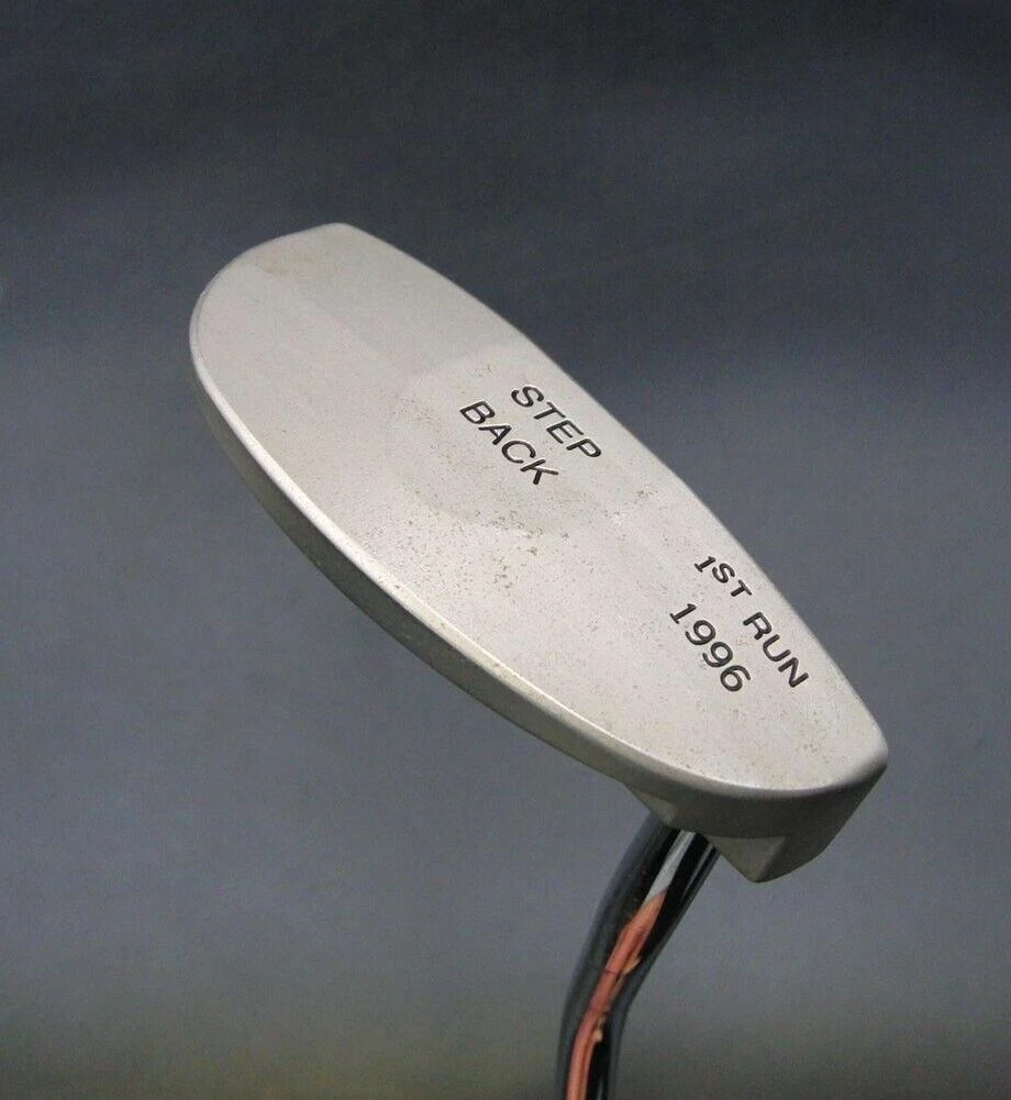Tad Moore Step Back 1st Run 1996 Putter Steel Shaft 87cm Length Tad Grip 3 Tad Moore Step Back 1st Run 1996 Putter Steel Shaft 87cm Length Tad Grip