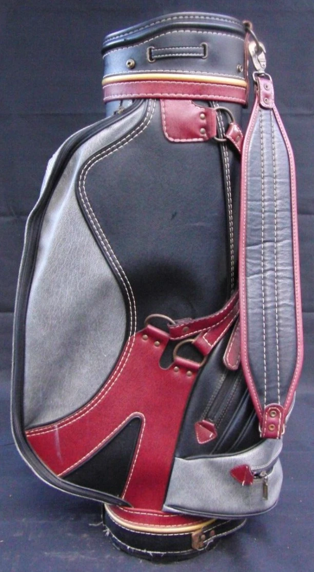 Vintage 3 Division Dunlop Tour Trolley Cart Golf Clubs Bag 5 Vintage 3 Division Dunlop Tour Trolley Cart Golf Clubs Bag - Image 3