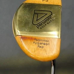 Vintage Persimmon Purpleheart Pear P3 Putter Steel Shaft 90cm Length G/P Grip -MACTEC Golf Shop 32 1c19a8db 0ff1 4594 b897 4db607f666cc