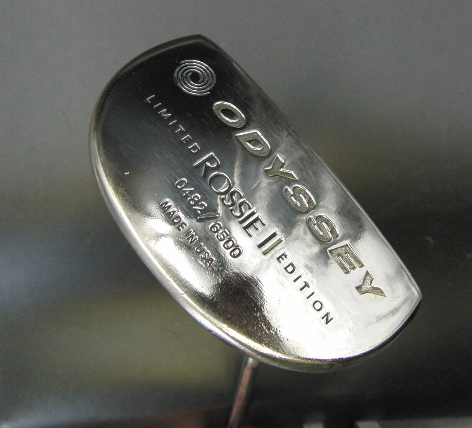 Odyssey Rossie II Limited Edition 482/6500 Putter Steel Shaft Length 89cm 3 Odyssey Rossie II Limited Edition 482/6500 Putter Steel Shaft Length 89cm