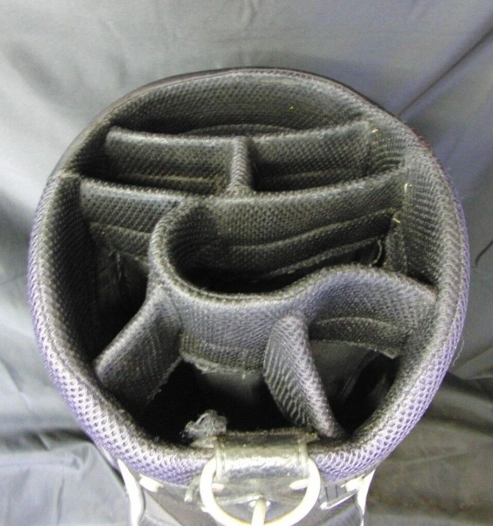 7 Division Bridgestone TourStage Black Silver Cart Trolley Golf Clubs Bag 7 7 Division Bridgestone TourStage Black Silver Cart Trolley Golf Clubs Bag - Image 5