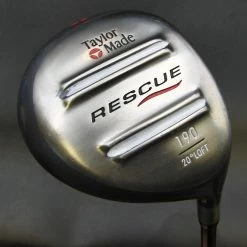 TaylorMade Rescue 190 20° Wood Stiff Graphite Shaft TaylorMade Grip