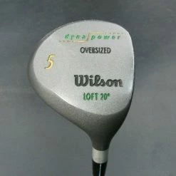 Vintage Wilson DYNAPOWER OVER SIZED 20° 5 Wood Regular Steel Shaft & Head Cover -MACTEC Golf Shop 32 2c755864 ead0 45cd a361 9e3fe48ebfc9