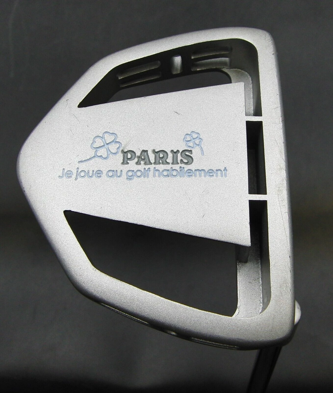 Ladies Paris Je Joue Au Golf Putter Steel Shaft 82cm Length Paris Grip 3 Ladies Paris Je Joue Au Golf Putter Steel Shaft 82cm Length Paris Grip