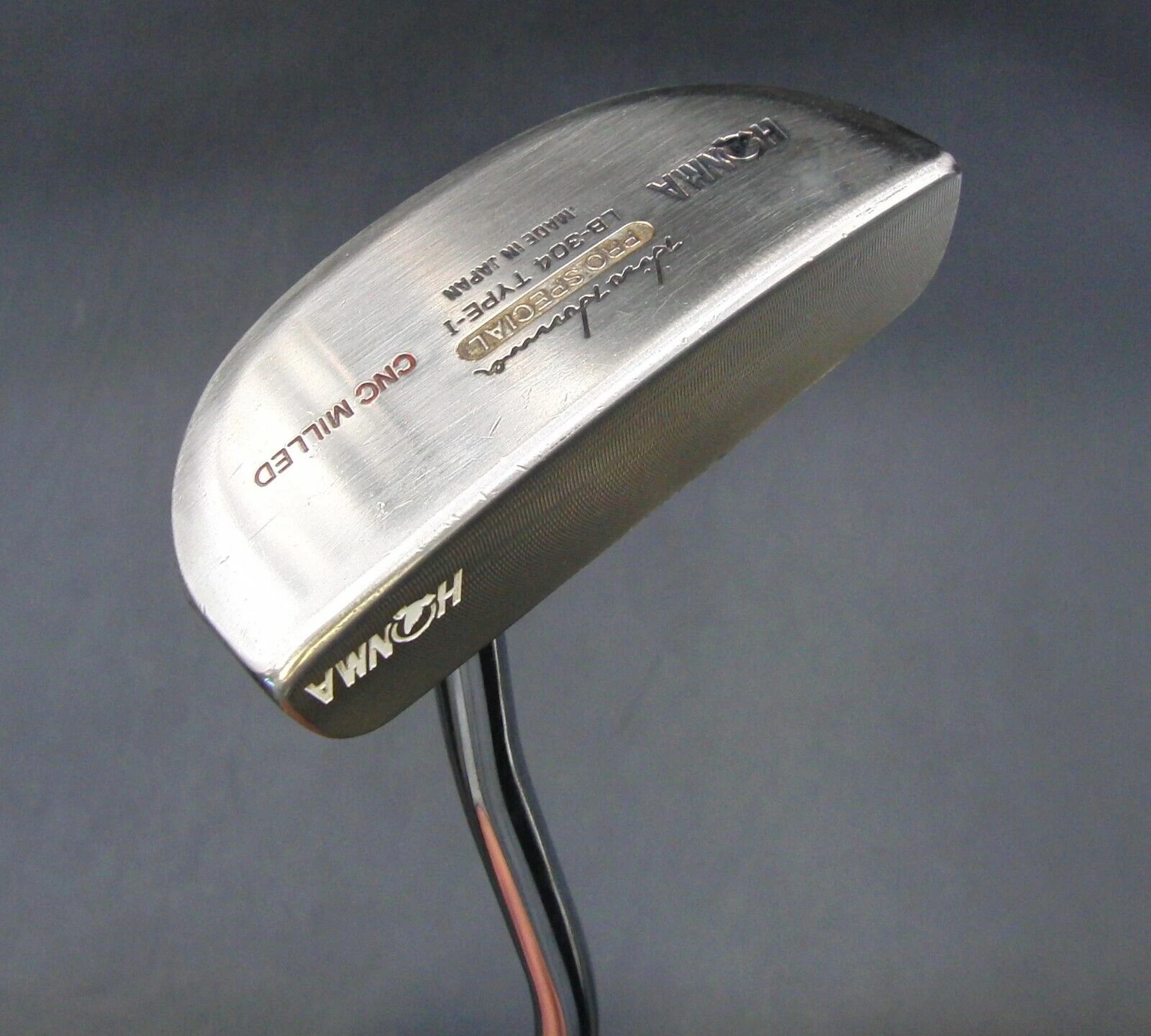 Honma LB-304 Type I CNC Milled Putter Steel Shaft Length 80cm Riviera Grip 3 Honma LB-304 Type I CNC Milled Putter Steel Shaft Length 80cm Riviera Grip