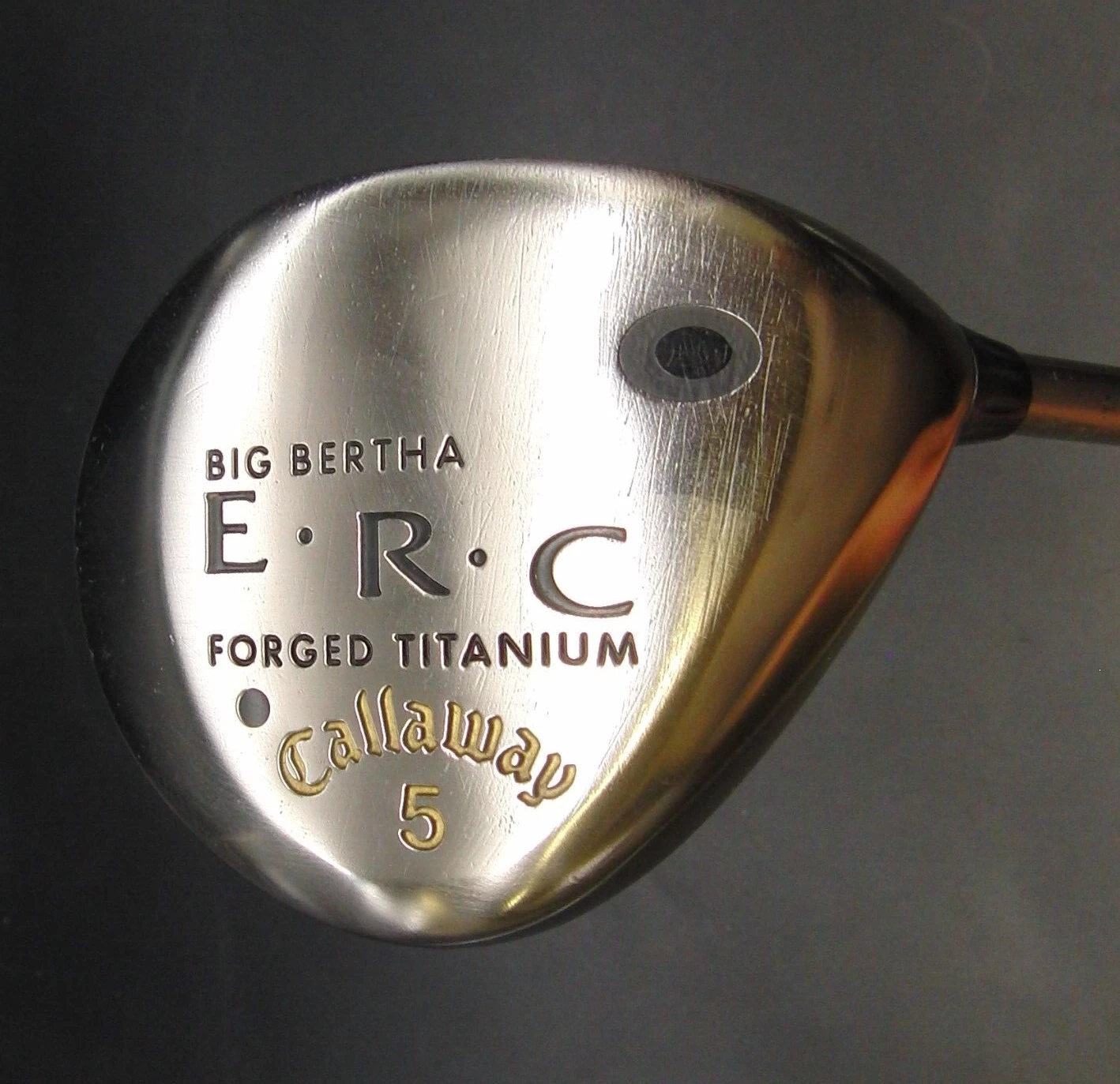 Refurbished Callaway E.R.C Big Bertha 5 Wood Regular Graphite Shaft NO1 Grip 3 Refurbished Callaway E.R.C Big Bertha 5 Wood Regular Graphite Shaft NO1 Grip