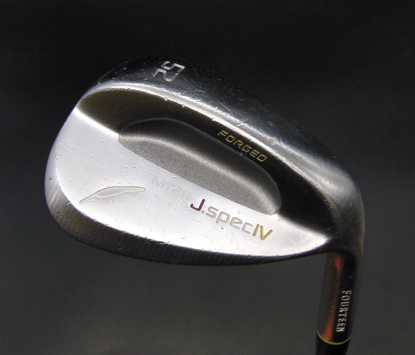 Fourteen MT28 J.Spec IV Forged 52° Gap Wedge Wedge Flex Steel Shaft G/Pride Grip 7 Fourteen MT28 J.Spec IV Forged 52° Gap Wedge Wedge Flex Steel Shaft G/Pride Grip - Image 5