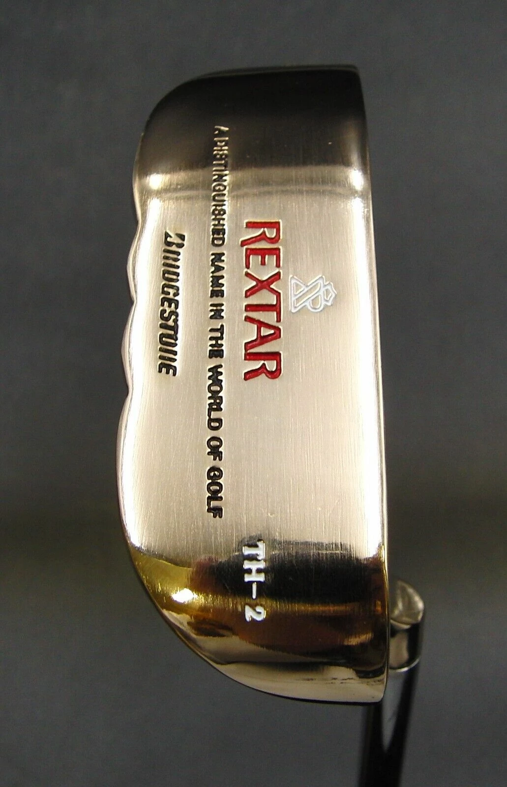 Refurbished & Paint Filled Bridgestone RexTar TH-2 Putter 84cm Steel Shaft 4 Refurbished & Paint Filled Bridgestone RexTar TH-2 Putter 84cm Steel Shaft - Image 2