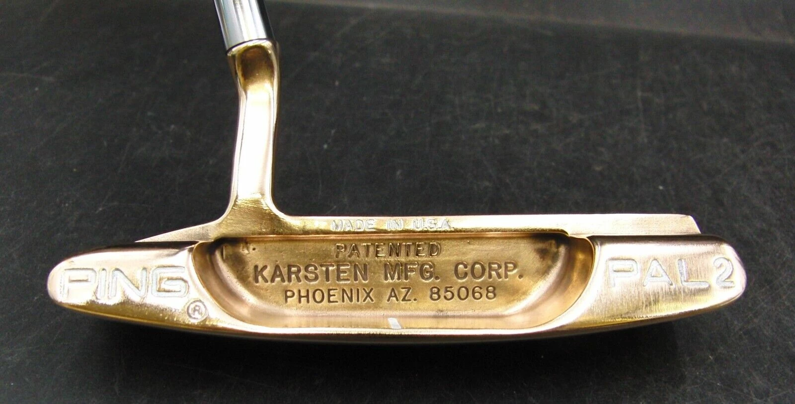 Refurbished & Paint Filled Ping Pal 2 Putter 87.5cm Steel Shaft PSYKO Grip 9 Refurbished & Paint Filled Ping Pal 2 Putter 87.5cm Steel Shaft PSYKO Grip - Image 7