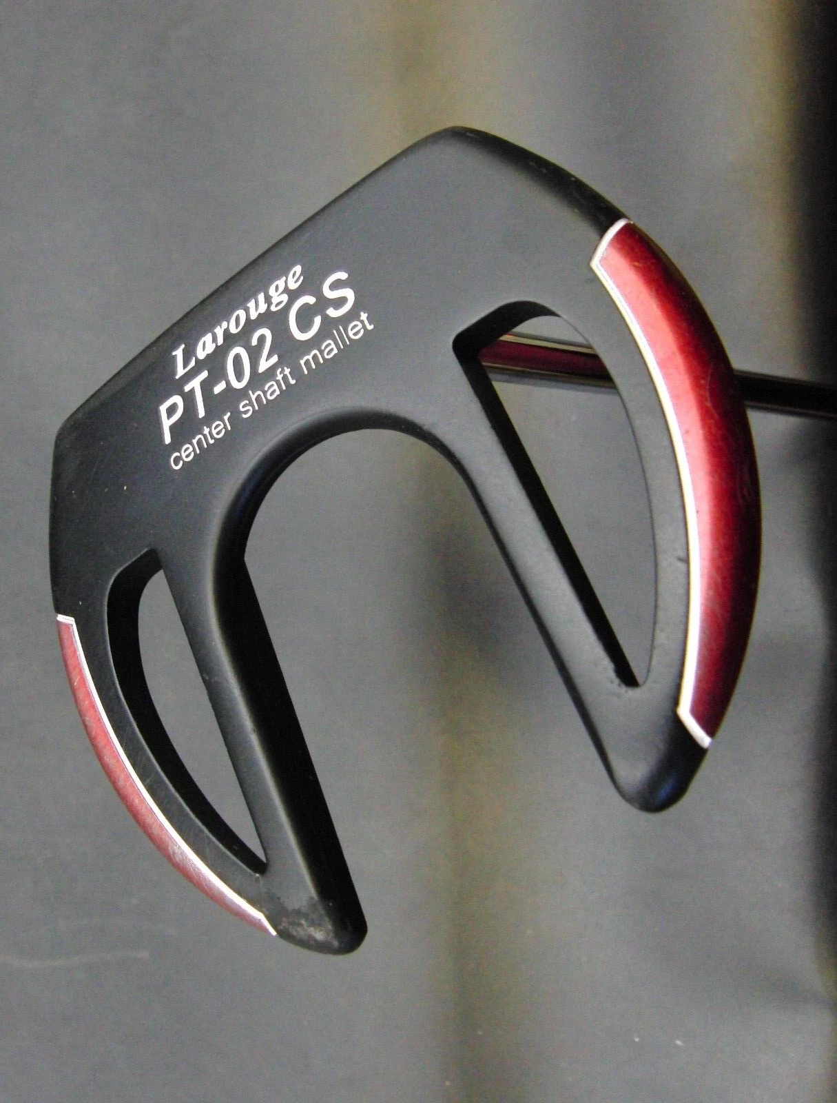 Japanese Larouge PT-02 CS Putter Steel Shaft 87cm Length Black Grip 3 Japanese Larouge PT-02 CS Putter Steel Shaft 87cm Length Black Grip