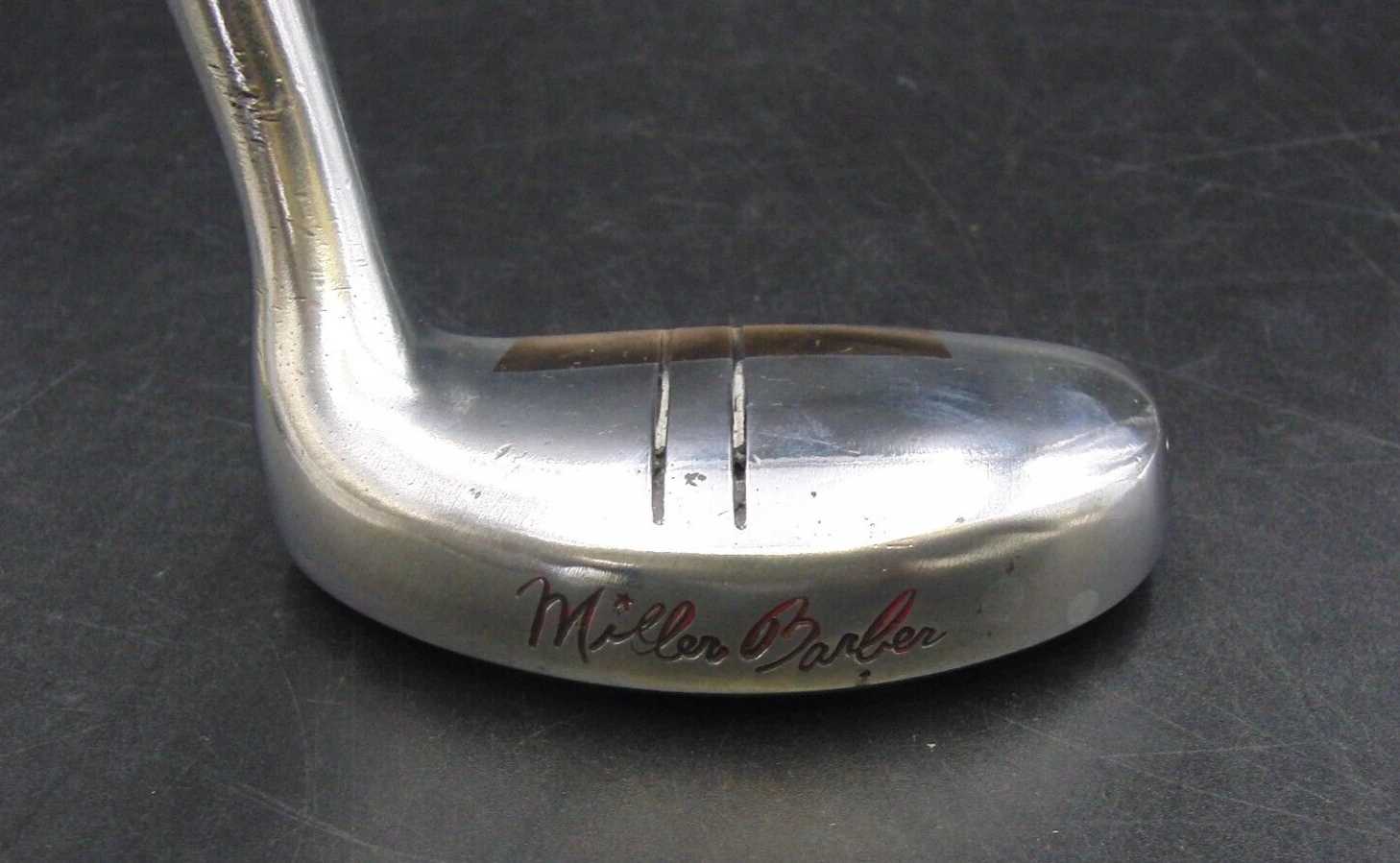 Powerbilt Vintage Power Bilt Miller Barber Putter Wooden Shaft Playing Length 89.5cm 9 Powerbilt Vintage Power Bilt Miller Barber Putter Wooden Shaft Playing Length 89.5cm - Image 7