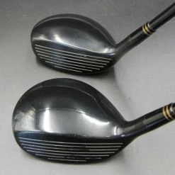 Set Of 2x Japanese E-Shoot Heavy Sole 19° 5 & 24º 7 Wood Regular Graphite Shaft -MACTEC Golf Shop 32 4831793f 27c7 46d6 be26 7ff44ed2562a