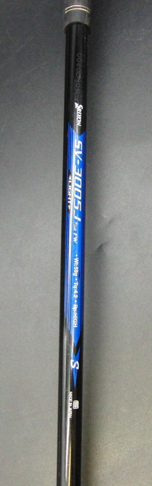 Pro Power Srixon Z-Steel Maraging 14.5° 3 Wood Stiff Graphite Shaft Burrows Grip 7 Pro Power Srixon Z-Steel Maraging 14.5° 3 Wood Stiff Graphite Shaft Burrows Grip - Image 5