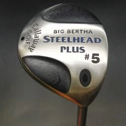Refurbished Callaway Big Bertha SteelHead Plus 5 Wood Regular Graphite Shaft