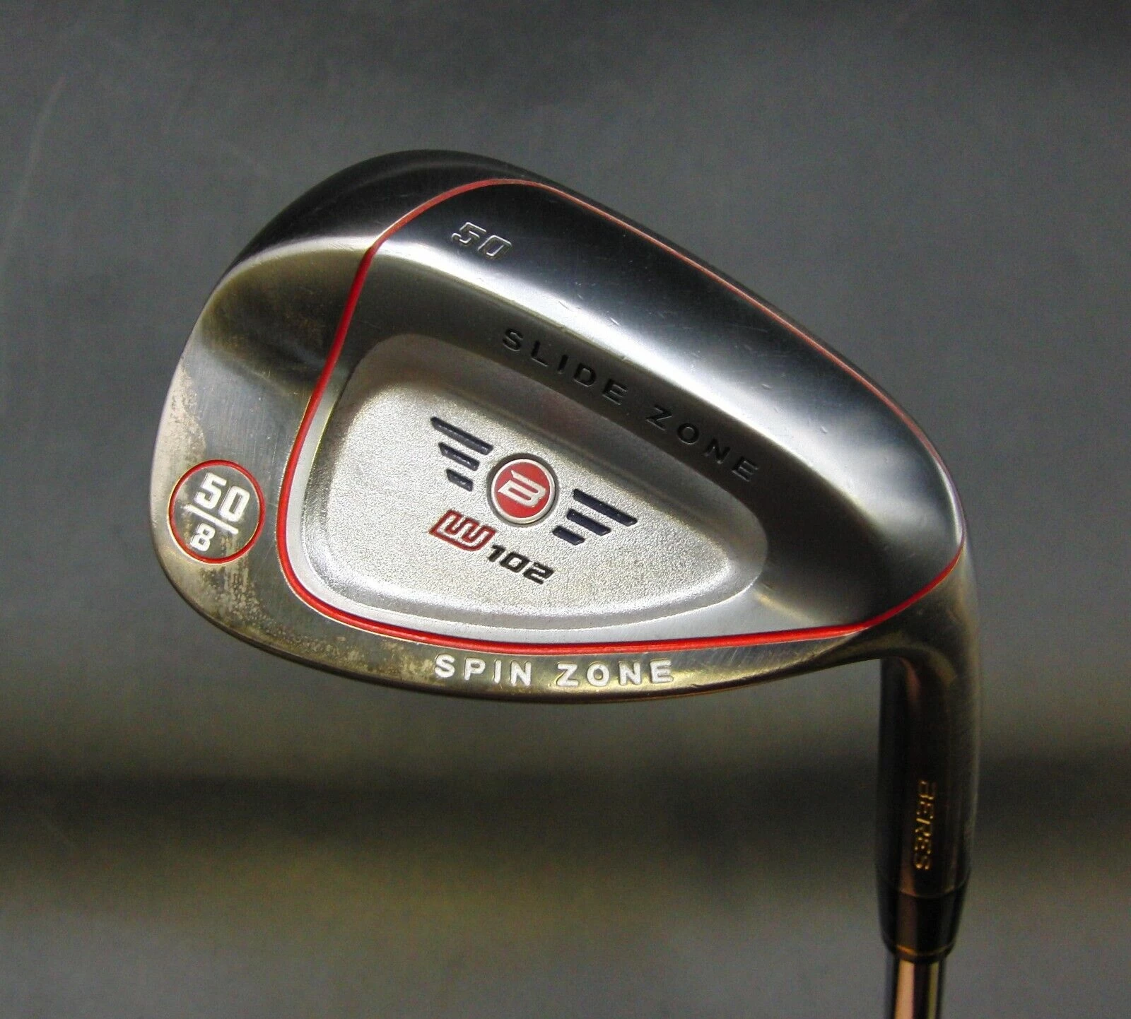 Honman Beres Spin Zone Slide Zone W102 50° Gap Wedge S200 Stiff Steel Shaft 3 Honman Beres Spin Zone Slide Zone W102 50° Gap Wedge S200 Stiff Steel Shaft