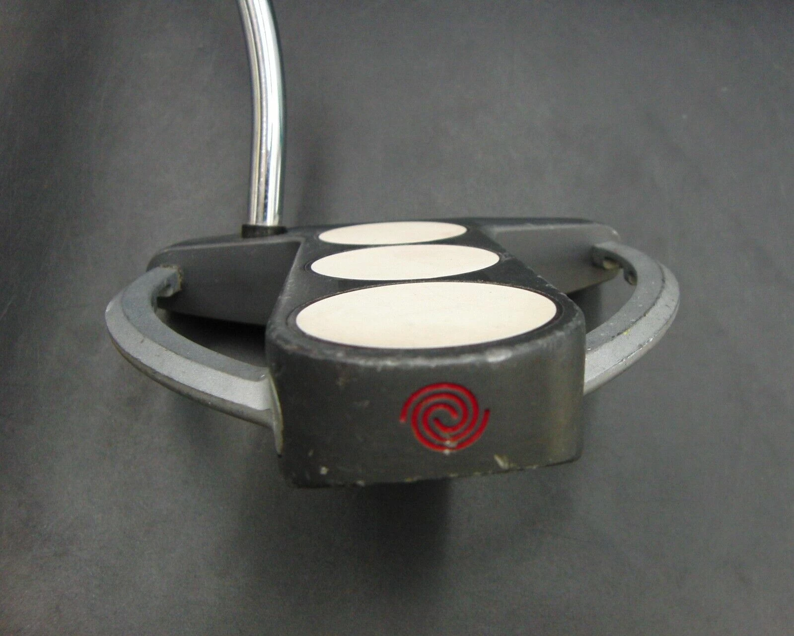 Odyssey White Steel TRI-Ball SRT Putter 82cm Length Steel Shaft Iguana Golf Grip 7 Odyssey White Steel TRI-Ball SRT Putter 82cm Length Steel Shaft Iguana Golf Grip - Image 5