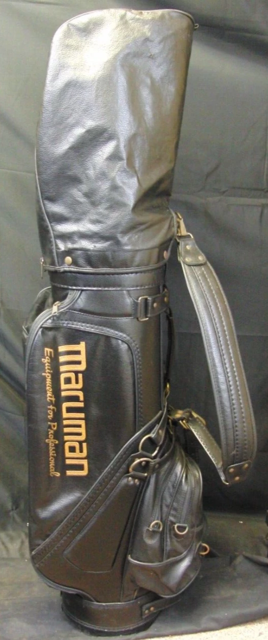 Vintage 6 Division Maruman Tour Cart Trolley Golf Clubs Bag 3 Vintage 6 Division Maruman Tour Cart Trolley Golf Clubs Bag