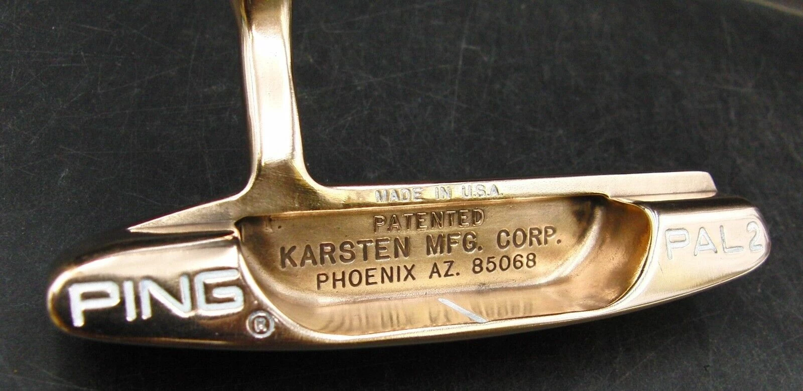 Refurbished & Paint Filled Ping Pal 2 Putter 87.5cm Steel Shaft PSYKO Grip 11 Refurbished & Paint Filled Ping Pal 2 Putter 87.5cm Steel Shaft PSYKO Grip - Image 9