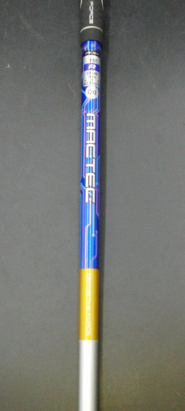 Japanese MacGregor MacTec FS 101 3 Wood Regular Graphite Flex Shaft Mactec Grip 7 Japanese MacGregor MacTec FS 101 3 Wood Regular Graphite Flex Shaft Mactec Grip - Image 5