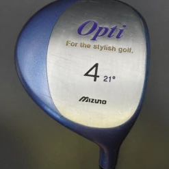 MACTEC Golf Shop 31 Ladies Mizuno Opti 4 Wood 21º Ladies Graphite Shaft Mizuno Grip