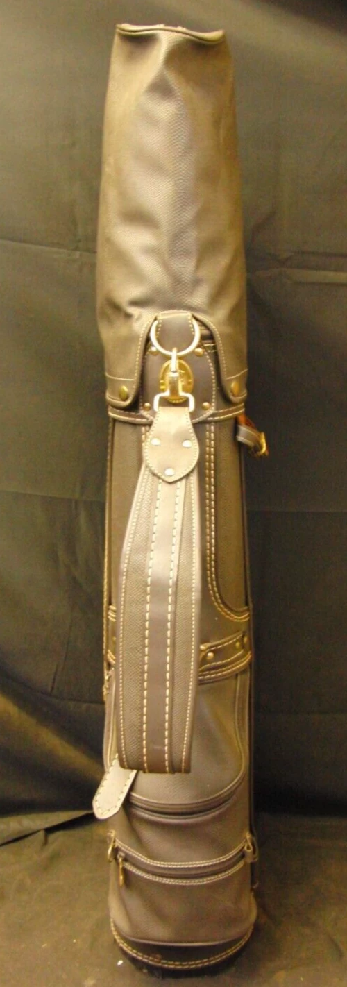 Vintage 3 Division Trussardi Tour Cart Trolley Golf Clubs Bag 4 Vintage 3 Division Trussardi Tour Cart Trolley Golf Clubs Bag - Image 2