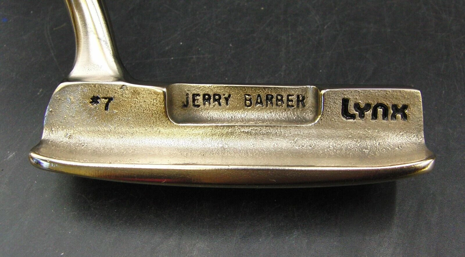 Vintage LYNX Jerry Barber #7 Putter 87.5cm Playing Length Steel Shaft 3 Vintage LYNX Jerry Barber #7 Putter 87.5cm Playing Length Steel Shaft
