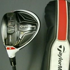 Left-Handed TaylorMade M1 15º 3 Wood Stiff Graphite Shaft Golf Pride Grip