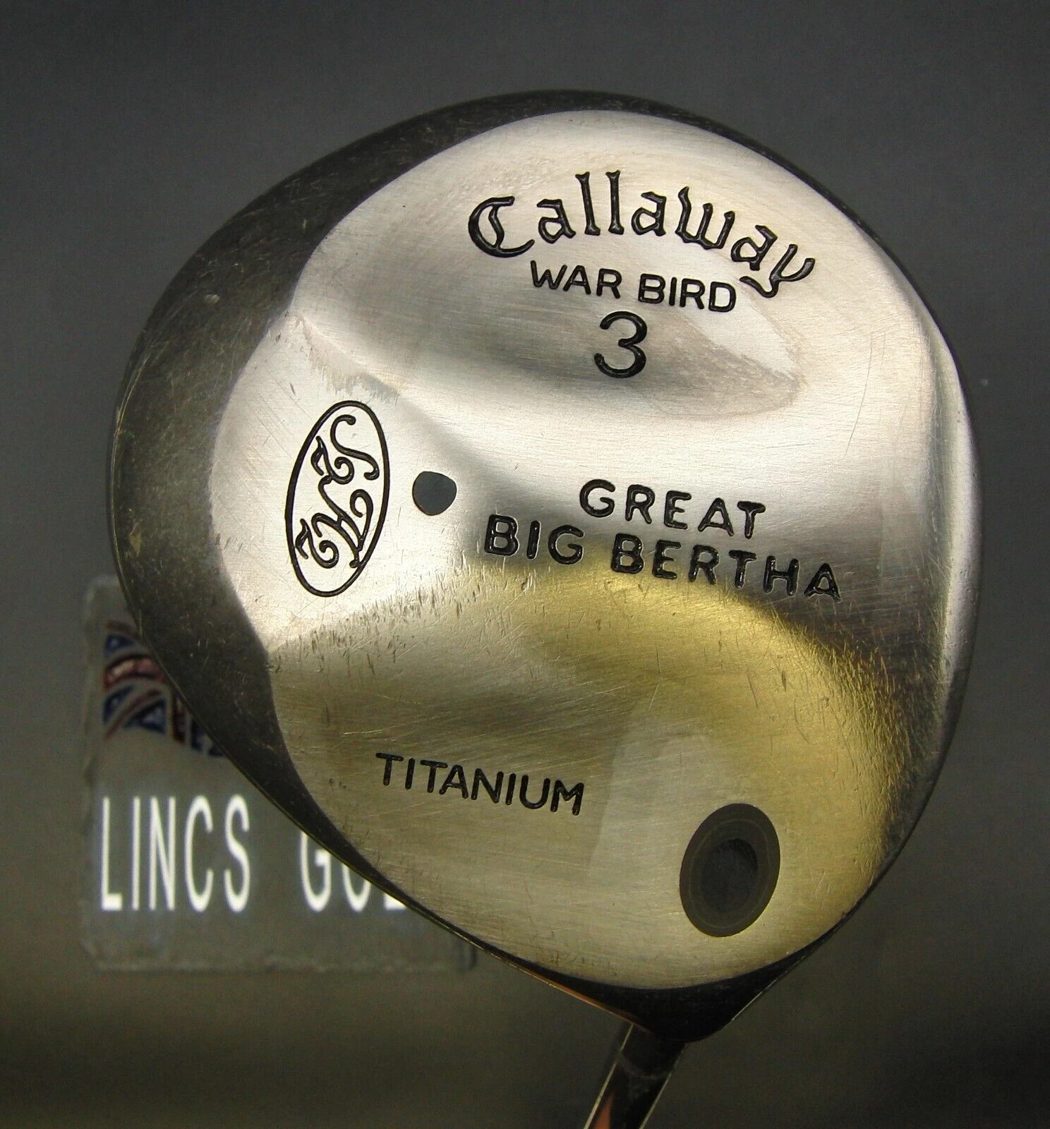 Callaway War Bird Great Big Bertha 3 Wood Regular Graphite Shaft Callaway Grip 3 Callaway War Bird Great Big Bertha 3 Wood Regular Graphite Shaft Callaway Grip