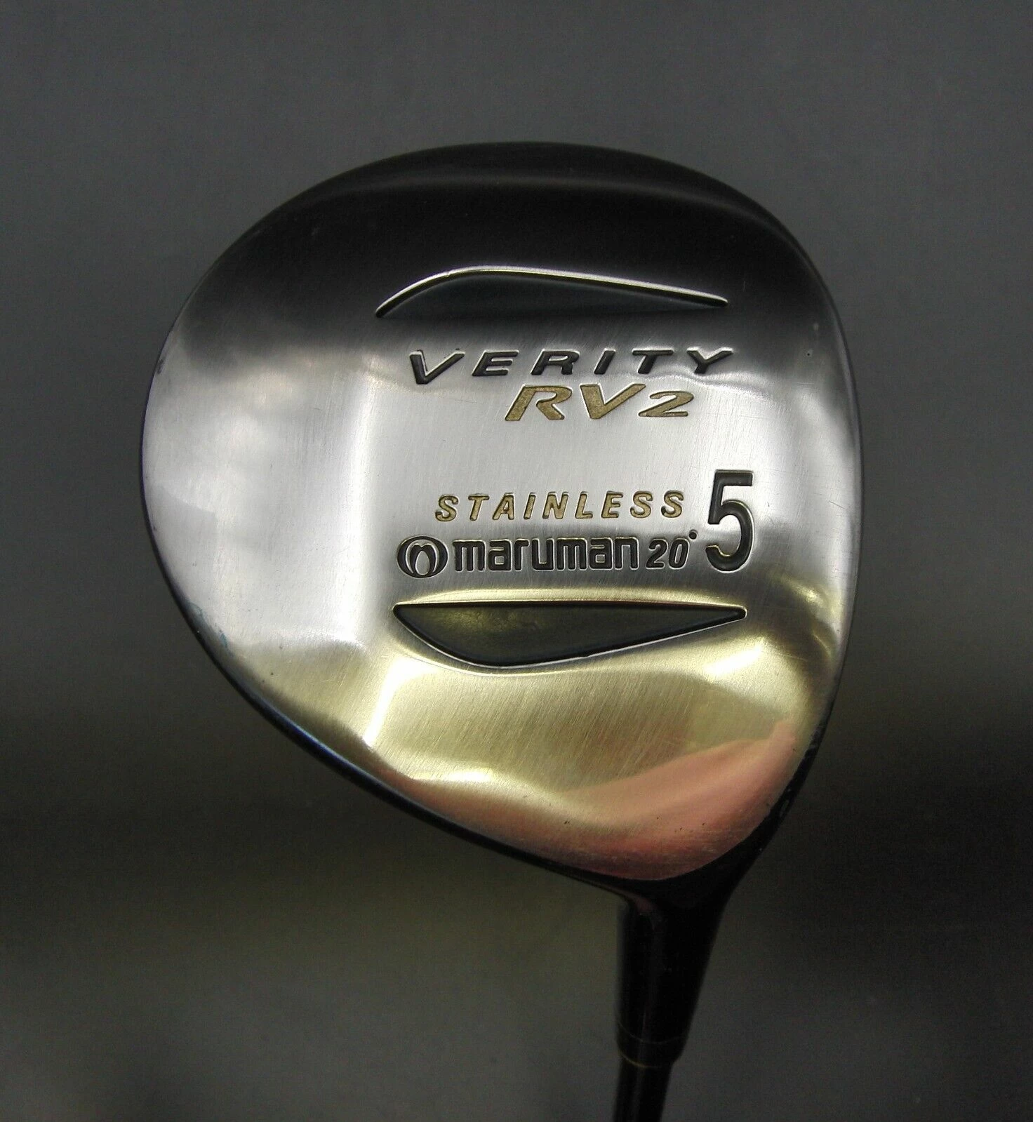 Japanese Maruman Verity RV2 20 Degree 5 Wood Regular Flex Graphite Shaft 3 Japanese Maruman Verity RV2 20 Degree 5 Wood Regular Flex Graphite Shaft