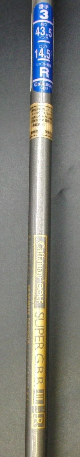 Callaway War Bird Great Big Bertha 3 Wood Regular Graphite Shaft Callaway Grip 6 Callaway War Bird Great Big Bertha 3 Wood Regular Graphite Shaft Callaway Grip - Image 4