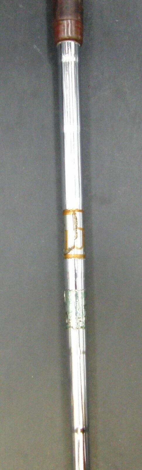 Vintage Garnet BG Wood & Brass Putter 88cm Playing Length Steel Shaft Wrap Grip 10 Vintage Garnet BG Wood & Brass Putter 88cm Playing Length Steel Shaft Wrap Grip - Image 8