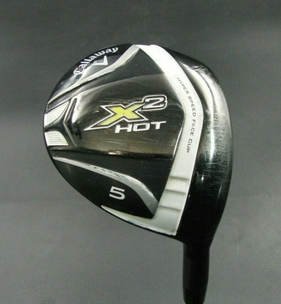 Callaway X2 Hot 5 Wood Seniors Graphite Shaft Flex Golf Pride Grip 3 Callaway X2 Hot 5 Wood Seniors Graphite Shaft Flex Golf Pride Grip