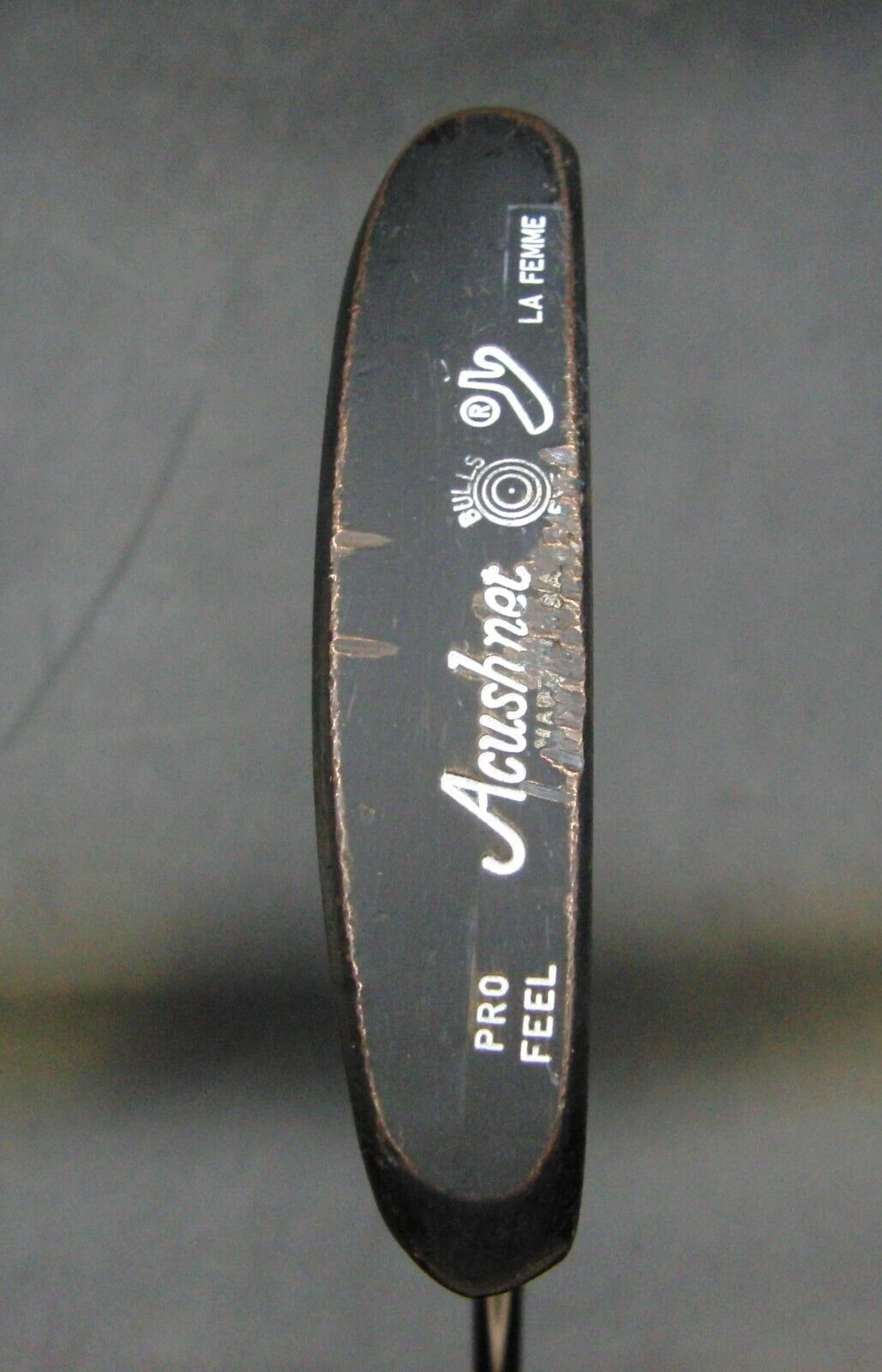RARE Titleist Black Acushnet Pro Feel Bulls Eye Putter Steel Shaft 83cm Length 11 RARE Titleist Black Acushnet Pro Feel Bulls Eye Putter Steel Shaft 83cm Length - Image 9