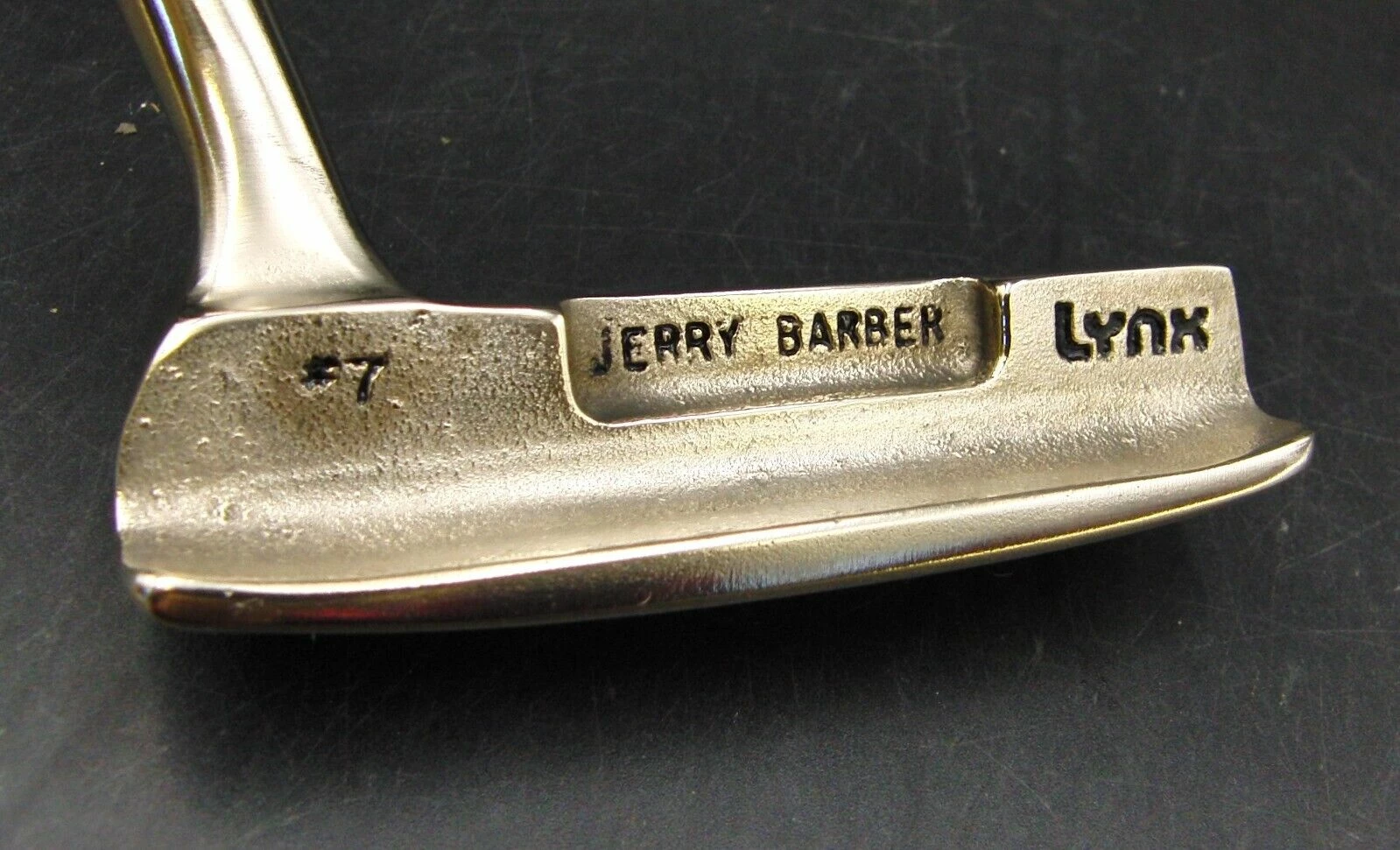 Vintage LYNX Jerry Barber #7 Putter 87.5cm Playing Length Steel Shaft 10 Vintage LYNX Jerry Barber #7 Putter 87.5cm Playing Length Steel Shaft - Image 8