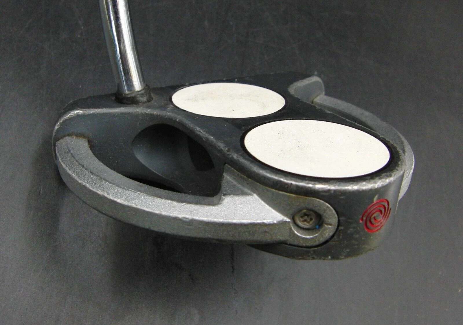 Odyssey White Steel 2-Ball SRT Putter 86cm Steel Shaft Iguana Golf Grip 9 Odyssey White Steel 2-Ball SRT Putter 86cm Steel Shaft Iguana Golf Grip - Image 7