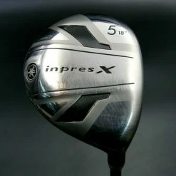 Japanese Yamaha Inpres X 5 18° Wood Stiff Graphite Flex Shaft Golf Pride Grip