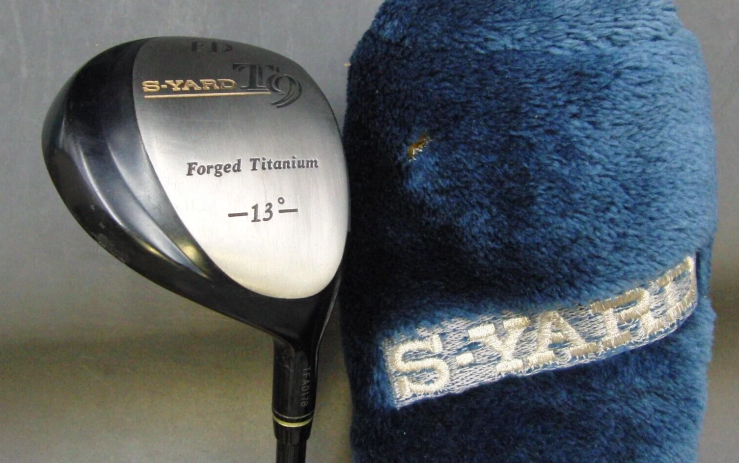 Japanese Seiko S-Yard T9 Forged FD 13° Wood Regular Graphite Shaft + HeadCover 3 Japanese Seiko S-Yard T9 Forged FD 13° Wood Regular Graphite Shaft + HeadCover