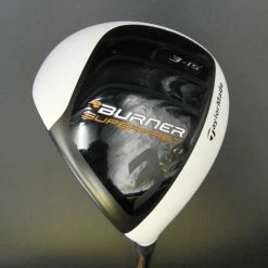 Left Handed Taylormade Burner Superfast 2.0 15° 3 Wood Regular Graphite Shaft