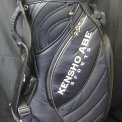 7 Division Jaoanese Kensho Abe Sports Black White Tour Trolley Golf Bag -MACTEC Golf Shop 32 8fbe696d 7dd6 4d2d 8626 5b34acedf9ee
