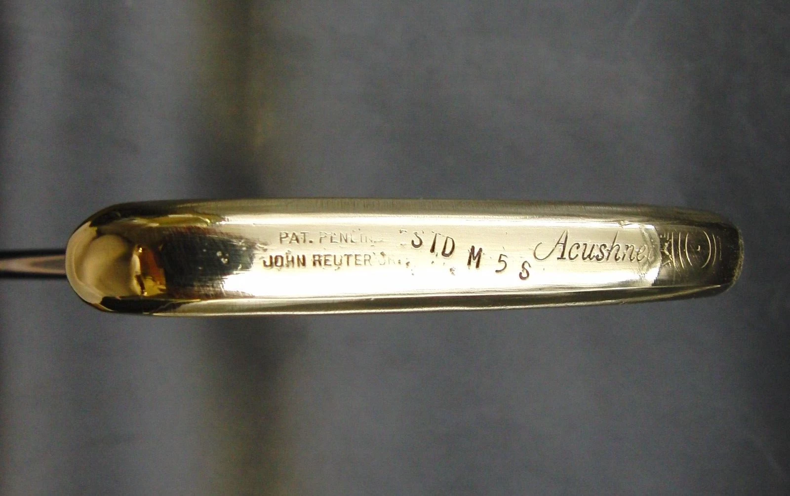 Refurbished Titleist Acushnet John Reuter STD M5S Putter Steel Shaft 88cm Length 3 Refurbished Titleist Acushnet John Reuter STD M5S Putter Steel Shaft 88cm Length