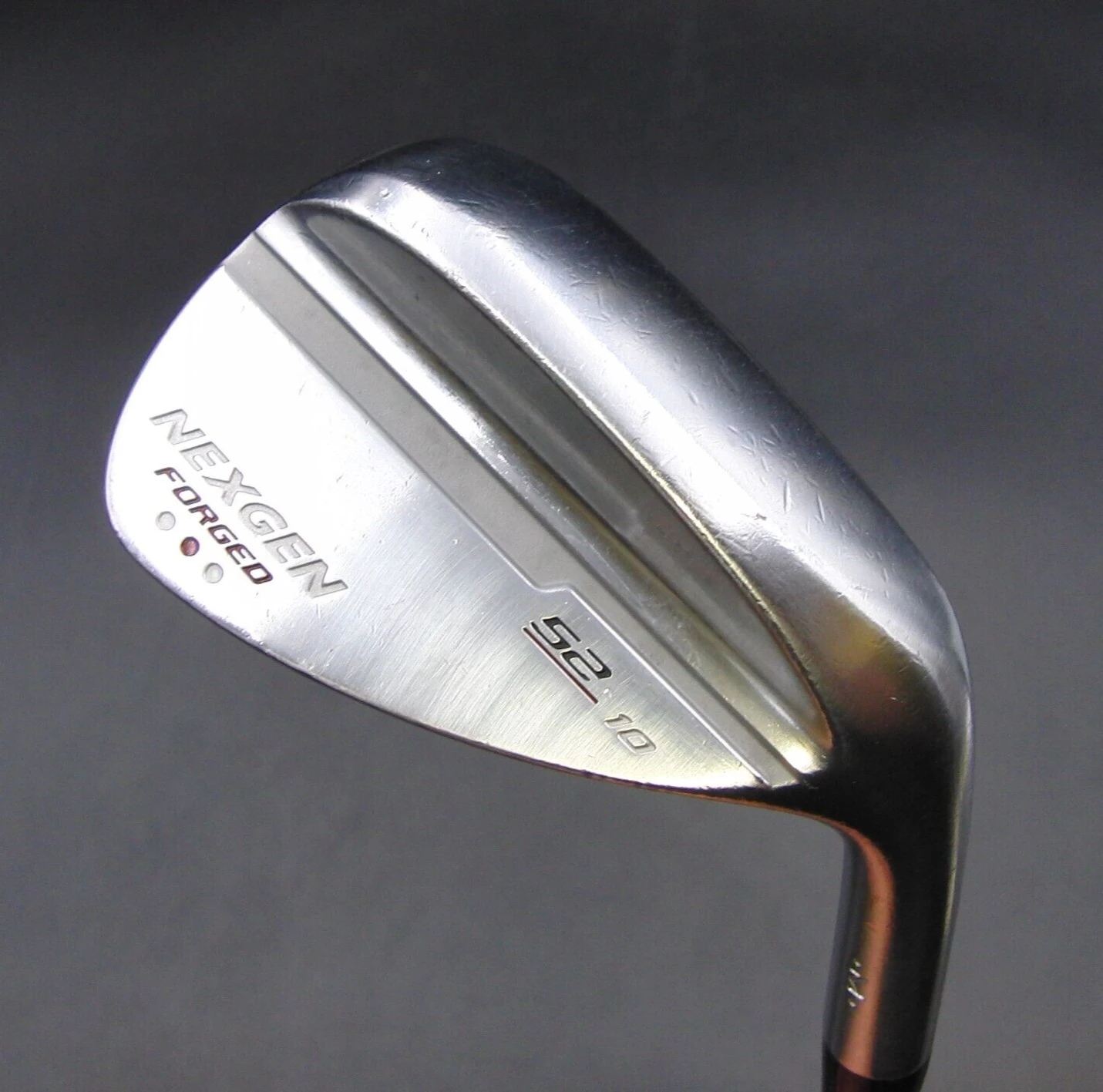 Japanese NexGen Forged 52º Gap Wedge Stiff Steel Shaft Golf Pride Grip 4 Japanese NexGen Forged 52º Gap Wedge Stiff Steel Shaft Golf Pride Grip - Image 2