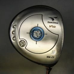 Bridgestone Tour Stage ViQ 15° 3 Wood Regular Graphite Shaft TaylorMade Grip