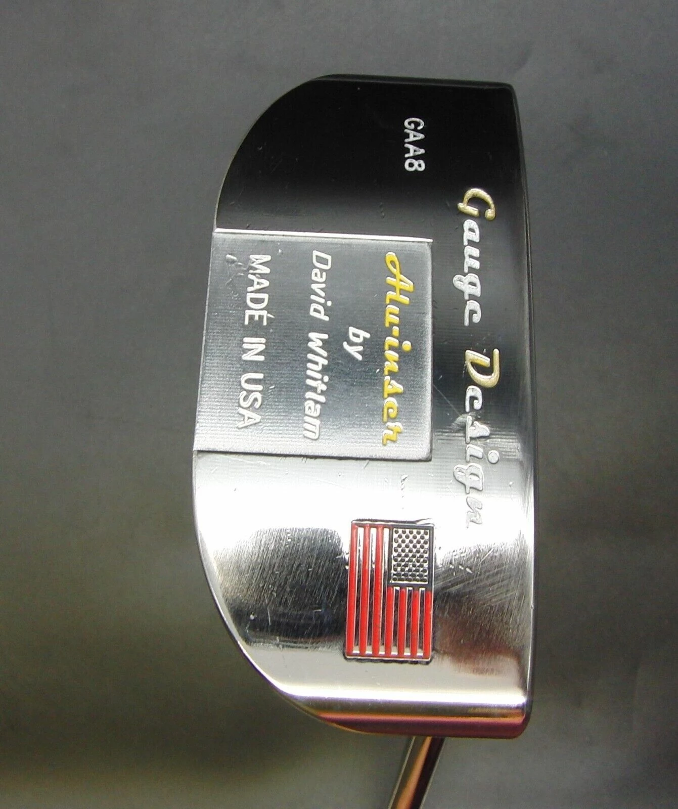 Gauge Design David Whitlam Putter Steel Shaft 89cm Length Iguana Grip 6 Gauge Design David Whitlam Putter Steel Shaft 89cm Length Iguana Grip - Image 4