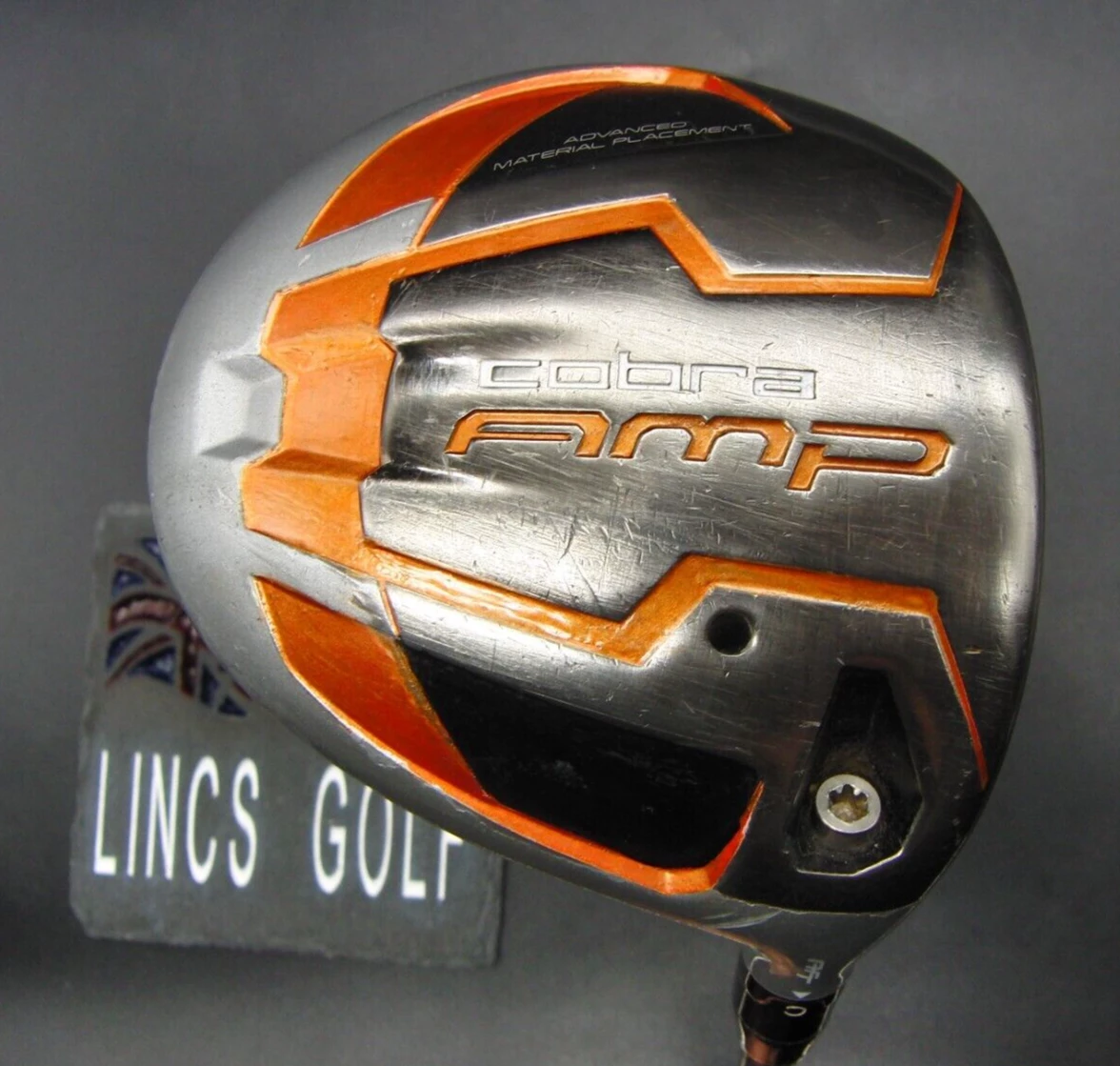 Cobra AMP Wood Regular Graphite Shaft Golf Pride Grip 3 Cobra AMP Wood Regular Graphite Shaft Golf Pride Grip